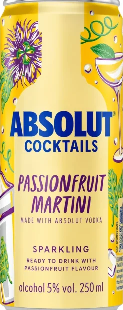 Hot Absolut Passionfruit Martini