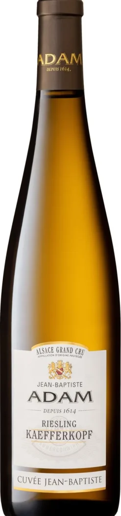 Sale Adam Riesling grand cru kaefferkopf cuvée jean-baptiste