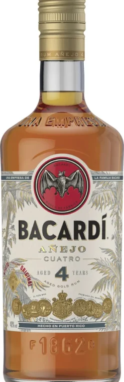 Discount Bacardi Bacardí Añejo Cuatro Años