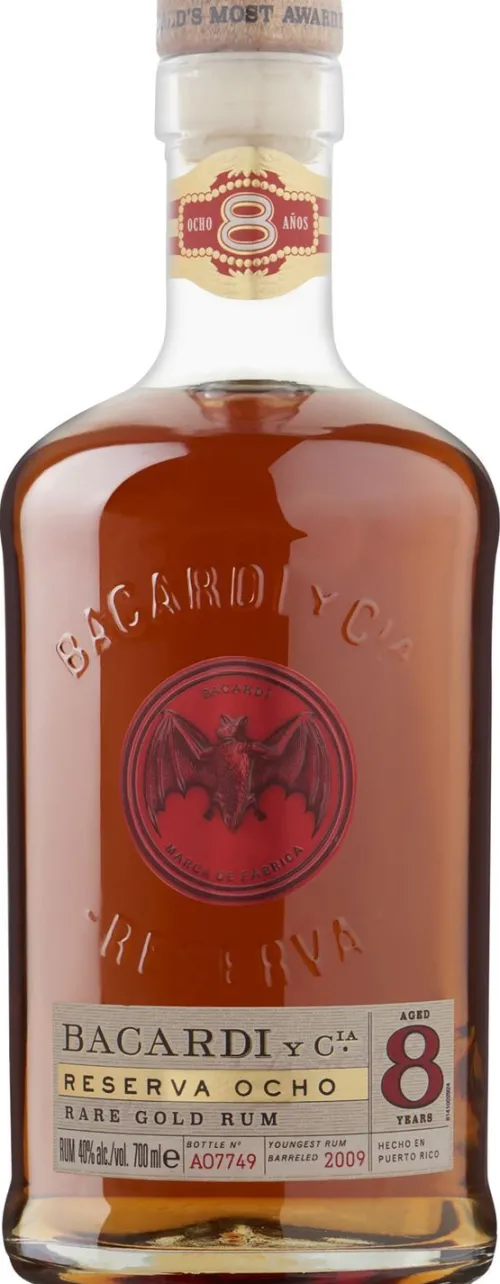 Hot Bacardi Bacardí Reserva Ocho