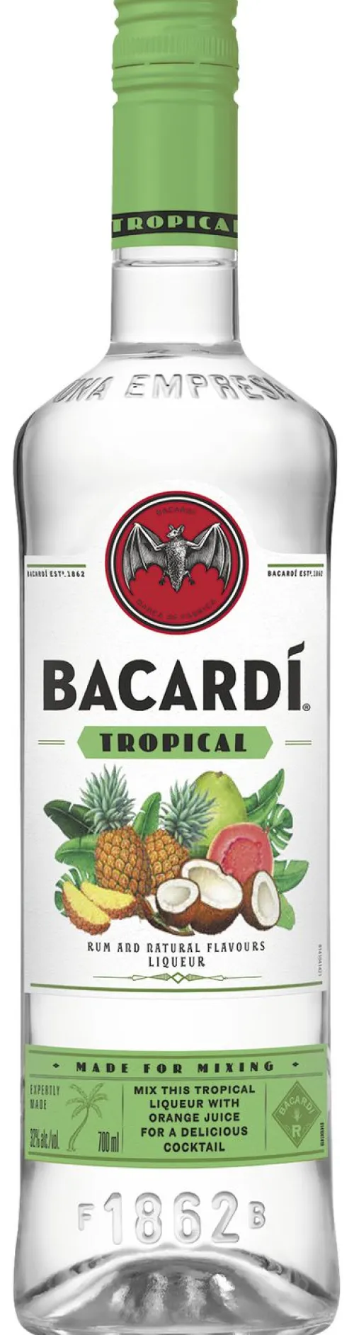 New Bacardi Bacardí Tropical
