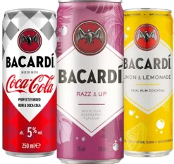 New Bacardi premix pakket