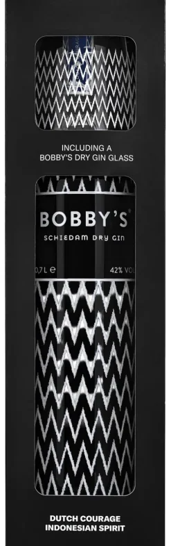 Discount Hendrick's Bobby's Dry met glas