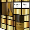 Clearance Canti Prosecco met 2 Glazen Cadeauverpakking