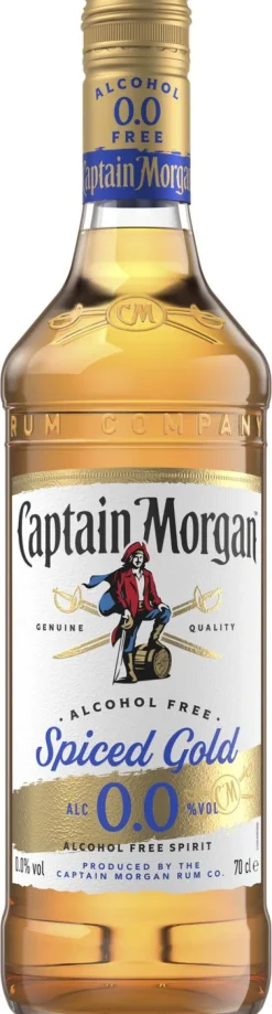Captain Morgan Captain Morgan Spiced Gold 0.0