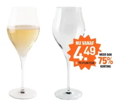 Sale Chef & Sommelier Chef & Sommelier Champagneglazen Tulp - set van 2