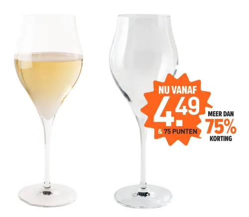 Sale Chef & Sommelier Chef & Sommelier Champagneglazen Tulp - set van 2