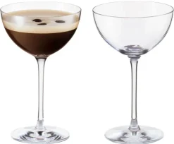 Online Chef & Sommelier Chef & Sommelier Champagne & Cocktail coupeglazen (21 cl) - set van 2