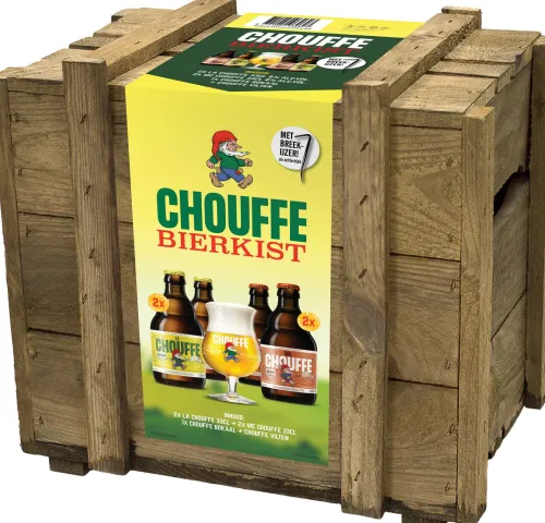 Hot Chouffe Cadeaupakket met glas