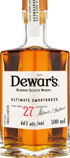 Hot Dewar's Dewar's Double Cask 27 years