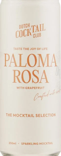 Online Dutch Cocktail Club Dutch Cocktail Club Paloma Rosa Alcoholvrij