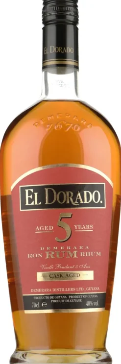 Discount El Dorado El Dorado Rum 5 Years