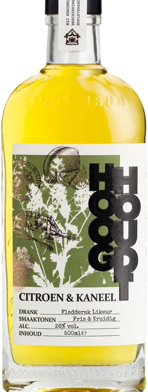 Outlet Zuidam Hooghoudt Citroen- Kaneel Likeur