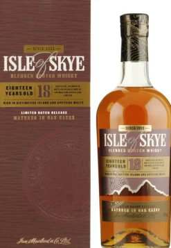New Isle of Sky Isle Of Skye18YO Scotch Whisky