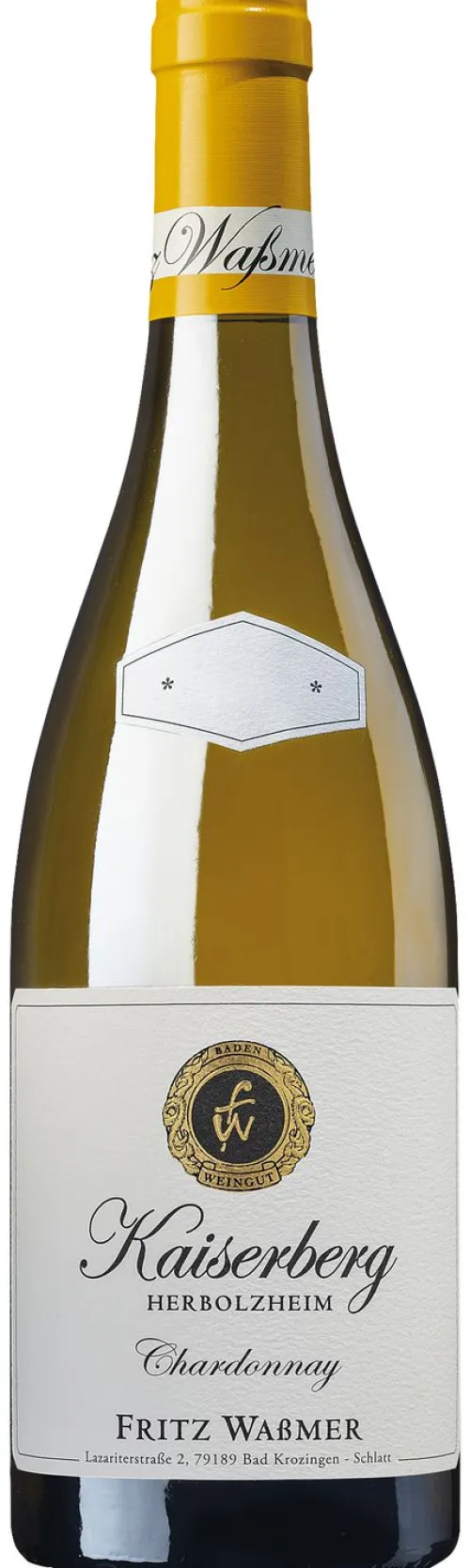 Online Fritz Wassmer Kaiserberg Herbolzheim Chardonnay