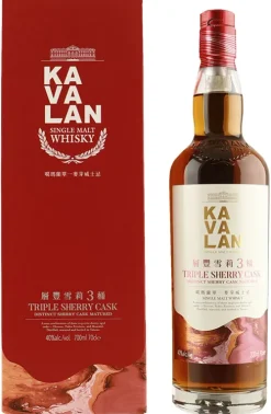 New Kavalan Triple Sherry Cask