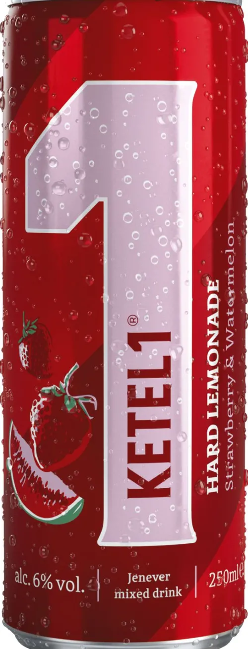 New Ketel 1 Ketel 1 Hard Lemonade Strawberry & Watermelon