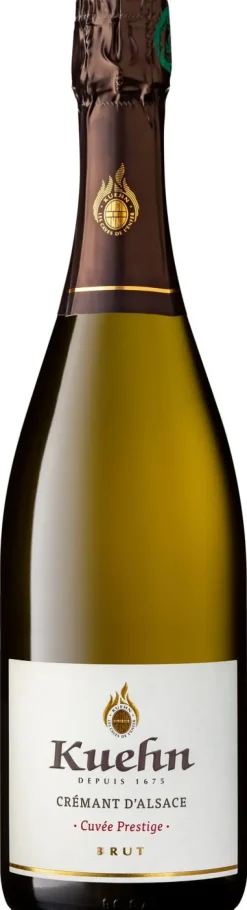 New Vins d'Alsace Kuehn Kuehn Crémant d'Alsace Cuvée Prestige