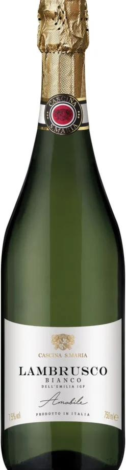 New Cascina S.Maria Lambrusco Dell'Emilia Amabile Bianco