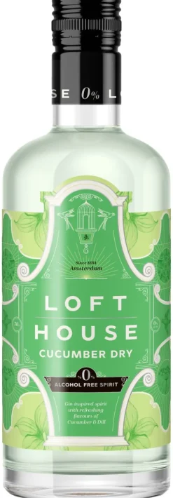 Online Lofthouse Loft House Gin Cucumber Dry Alcoholvrij