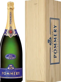 New Pommery Brut Royal Magnum in Kist