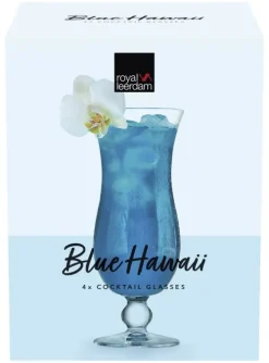 Hot Royal Leerdam Royal Leerdam Blue Hawaii Cocktail Glazen Set