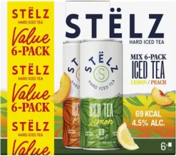 Best STËLZ Hard Iced Tea 6-pack Peach & Lemon