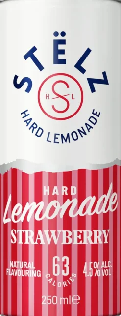 Clearance STËLZ Hard Lemonade Strawberry