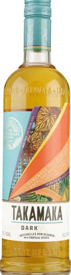 Takamaka Rum Dark Spiced