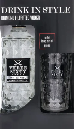 Discount Three-Sixty Three Sixty Vodka Cadeauverpakking