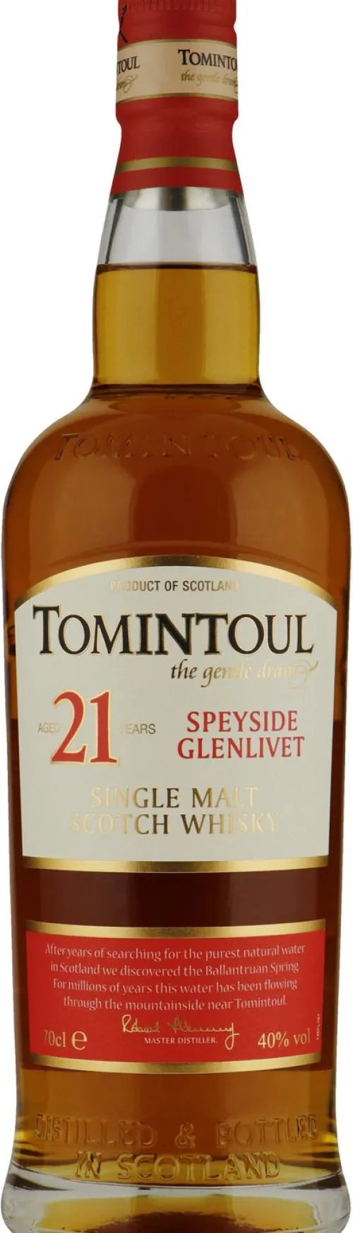 Outlet Tomintoul 21 years Speyside Malt