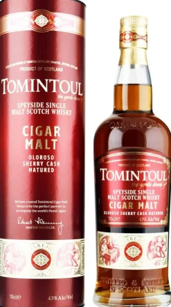 Outlet Tomintoul Cigar Malt Oloroso Sherry Cask