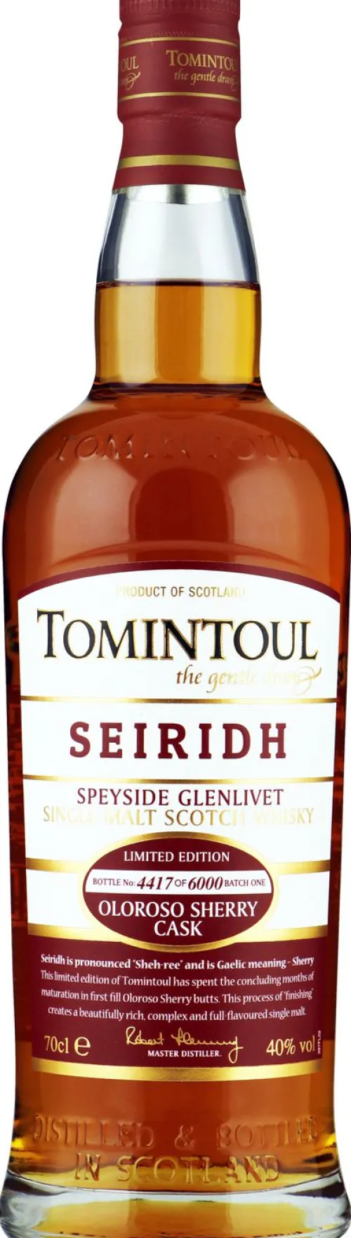 Sale Tomintoul Seiridh Oloroso Sherry Finish