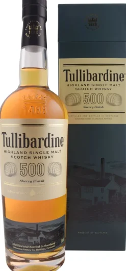 New Tullibardine 500 Sherry Finish