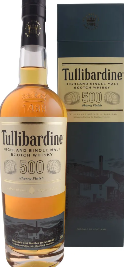 New Tullibardine 500 Sherry Finish