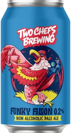 Hot Two Chefs Brewing Two Chef's Brewing Funky Falcon Alcoholvrij