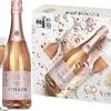 Discount Vinada Tempranillo Rosé incl 2 Glazen Cadeaupakket