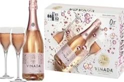 Discount Vinada Tempranillo Rosé incl 2 Glazen Cadeaupakket