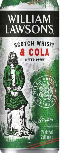 Best William Lawson's William Lawson's Cola 5%
